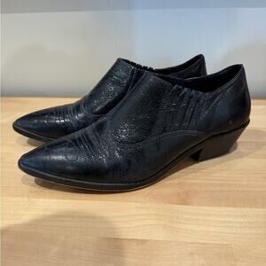 Rebecca Minkoff Koso Black Western Bootie - Size 7.5